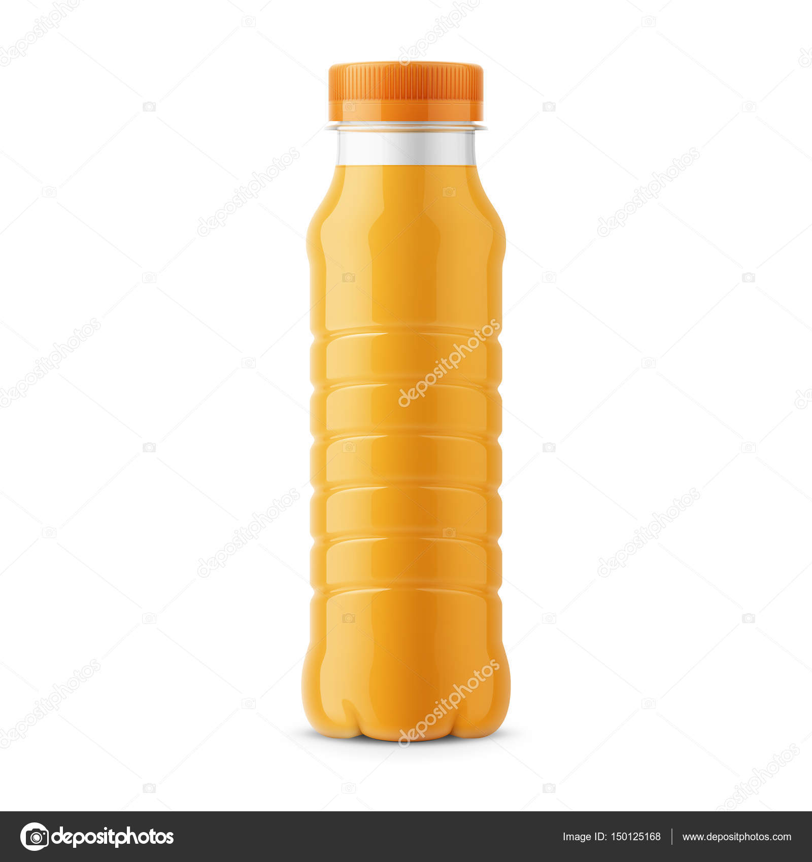 Download Orange Juice Bottle Template Vector Image By C Gruffi Vector Stock 150125168