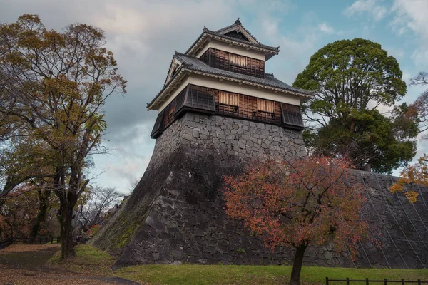 Burg Kumamoto Kumamoto Kyushu Japan November 2019 Einer Der Mauerstürme — Stockfoto