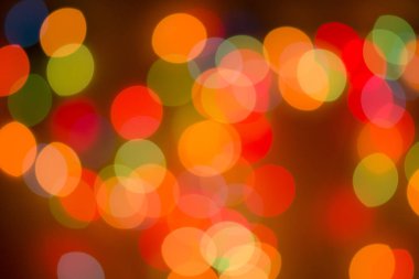 Chrismas ışıklar bokeh