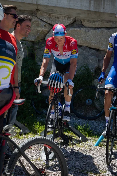 San Candido Italia Mayo 2017 Ciclista Profesional Bob Jungels Quick — Foto de Stock