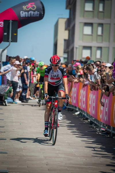 Pordenone Italia Mayo 2017 Ciclista Profesional Del Uae Emirates Team — Foto de Stock