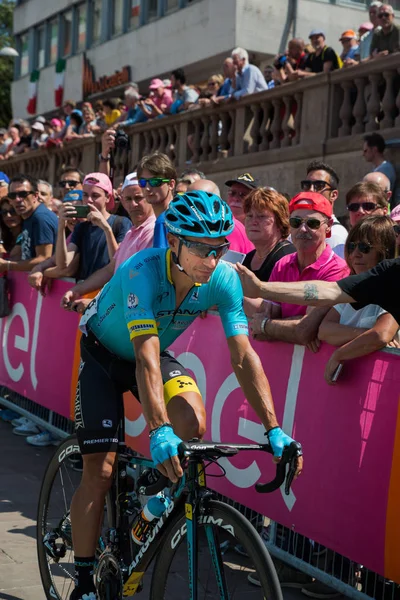 Pordenone Italia Mayo 2017 Ciclista Profesional Del Equipo Astana Pro — Foto de Stock