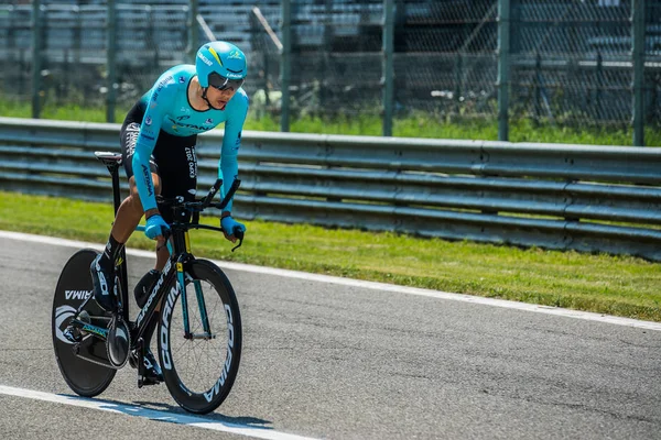 Monza Italie Mai 2017 Cycliste Professionnel Astana Pro Team Lors — Photo