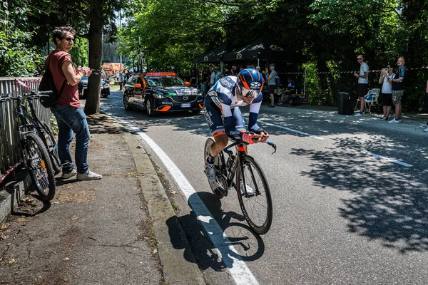 Verona Olaszország 2019 Június Professzionális Kerékpáros Giro Italia 2019 Utolsó — Stock Fotó