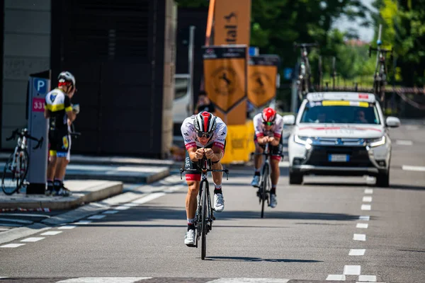 Verona Talya Haziran 2019 Giro Italia 2019 Son Zaman Denemesi — Stok fotoğraf