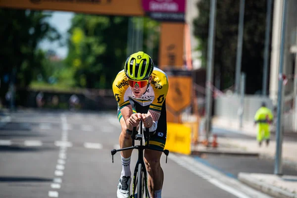 Verona Talya Haziran 2019 Giro Italia 2019 Son Zaman Denemesi — Stok fotoğraf