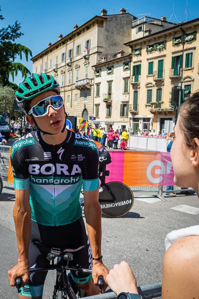 Verona Italy June 2019 Davide Formolo Bora Hansgrohe Team Mets — Stock Photo, Image