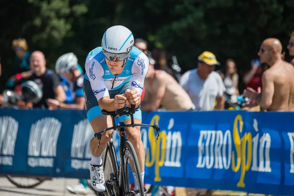 Verona Italien Juni 2019 Professionell Cyklist Rutten Till Finalen Giro — Stockfoto