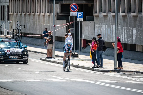베로나 2019 일간의 2019 베로나에서 디탈리아의 시운전 구간의 사이클 리스트 — 스톡 사진