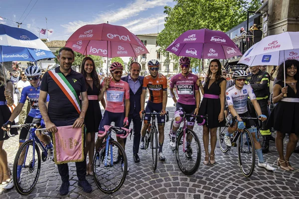 Treviso Italia Mayo 2019 Toda Camiseta Primera Línea Justo Antes — Foto de Stock