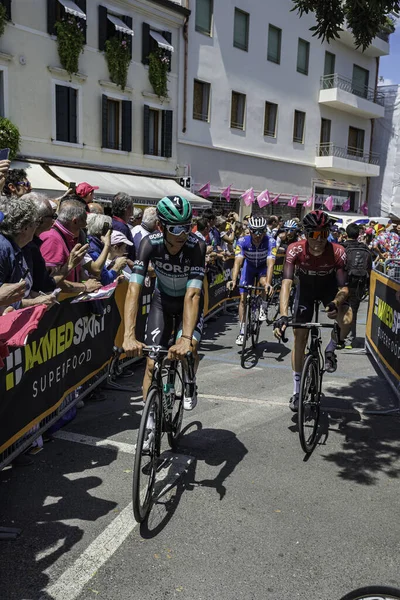 Treviso Italia Mayo 2019 Davide Formolo Espera Del Inicio Decimonovena — Foto de Stock