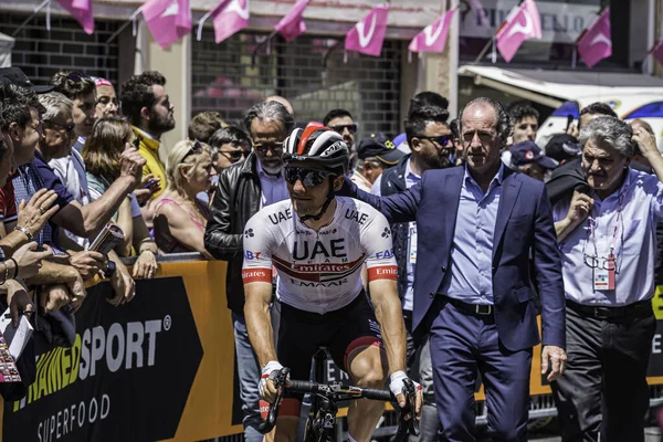 Treviso Talya Mayıs 2019 Giro Italia 2019 Safhasının Başlamasından Hemen Stok Resim
