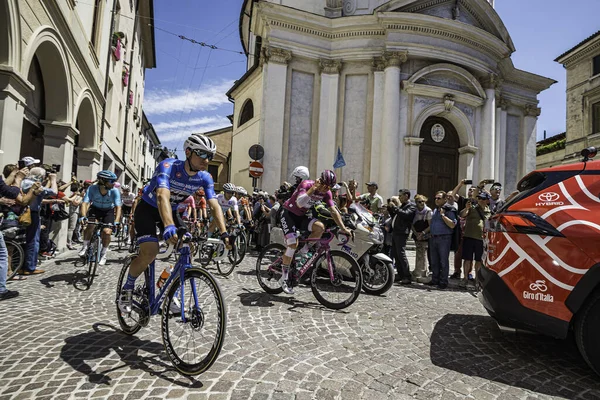 Treviso Italy May 2019 Professional Ciclist Just Start Nineteenth Stage — Stock Photo, Image