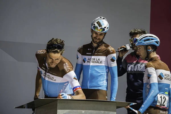 Valdaora 2019 Professional Cyclist Stage Giro Ditalia 2019 — 스톡 사진