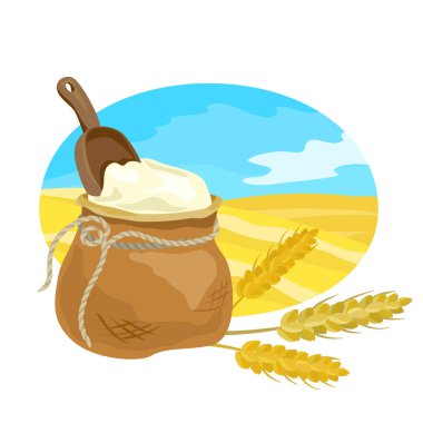 Tarım amblemi, un, buğday