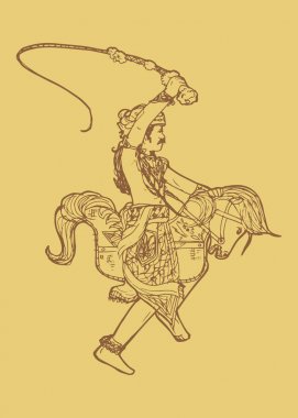 Java geleneksel Endonezya dans, Tari Kuda Lumping