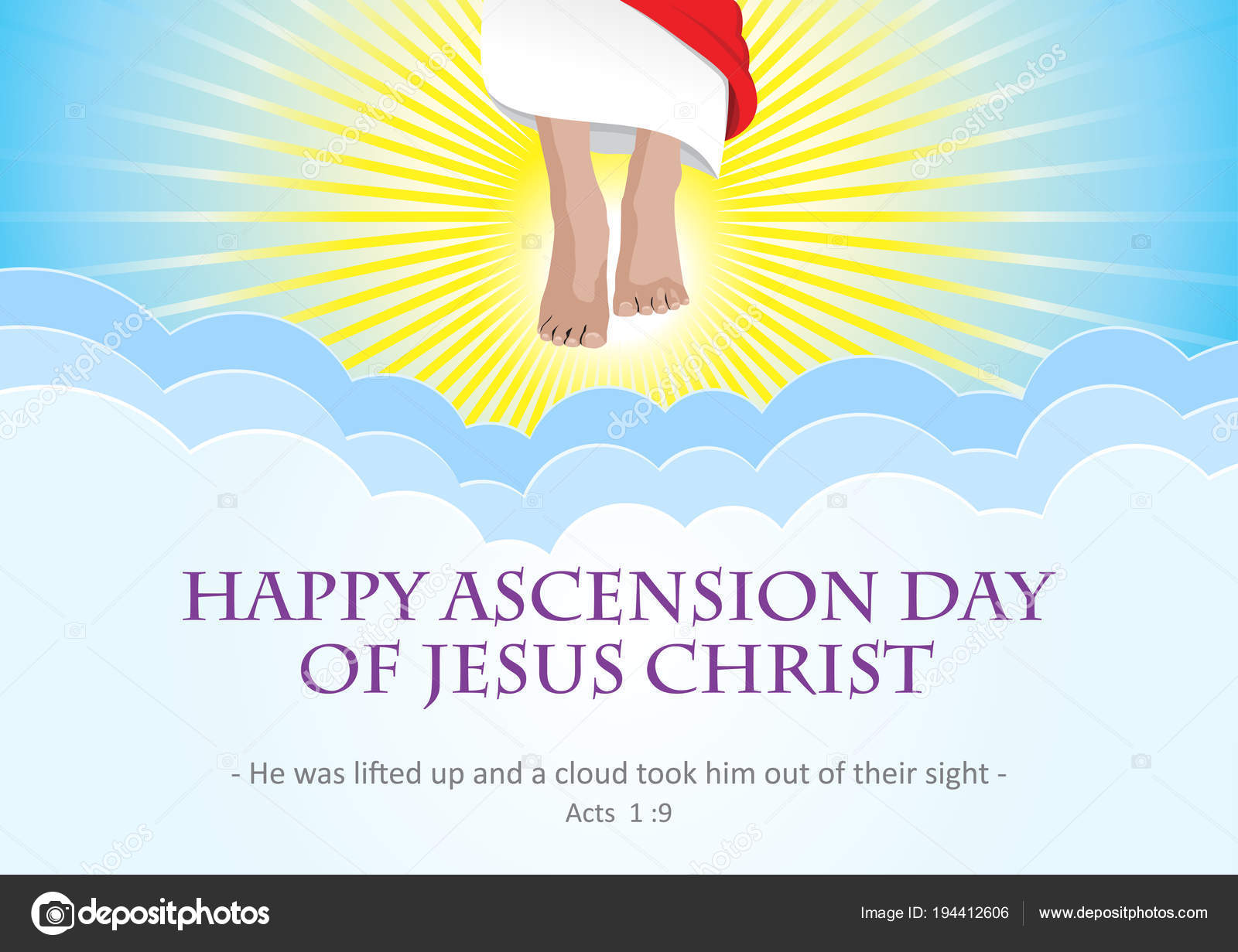 Ascension Day Poster