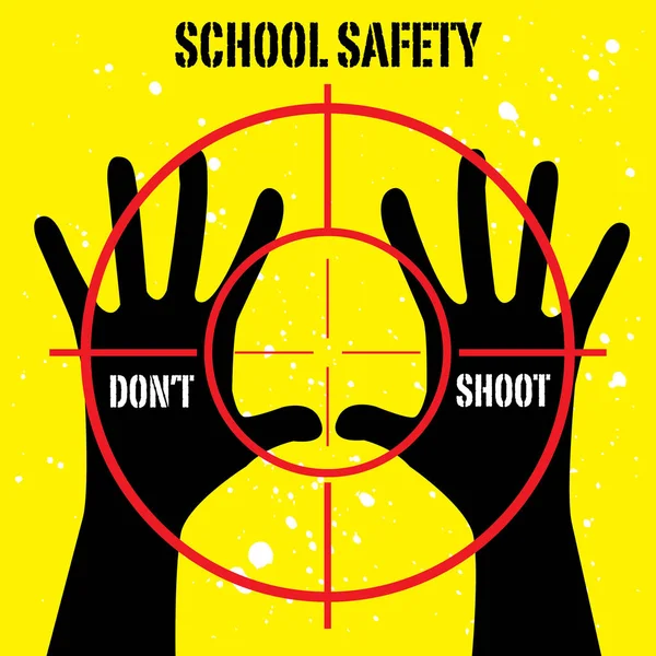School Safety — Stock Vector