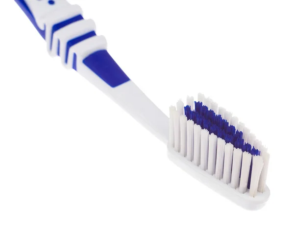 Cepillo de dientes aislado en blanco — Foto de Stock