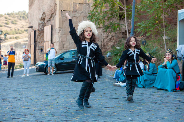 Two Cute little Georgian girls