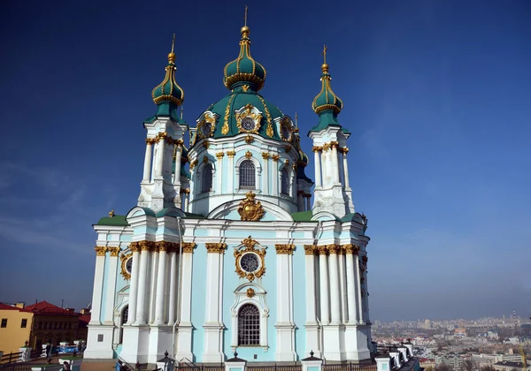 Kościół Świętego Andrzeja, Kijów, Ukraina — Zdjęcie stockowe