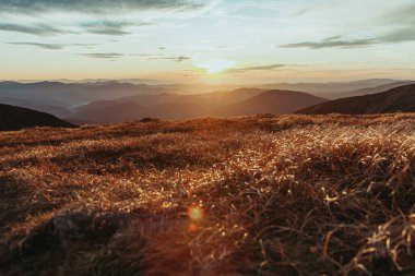 Günbatımında Sonbahar Karpatlar