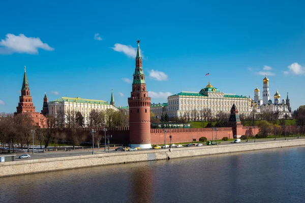 Rusia Moscú Mayo 2020 Terraplén Del Kremlin Palacio Del Gran — Foto de Stock