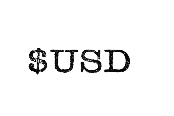 USA Dollar skrivmaskin typ — Stockfoto