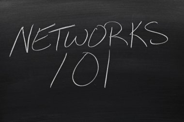 Bir kara tahta 101 ağlarında