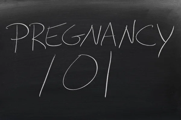 Bir kara tahta üzerinde gebelik 101