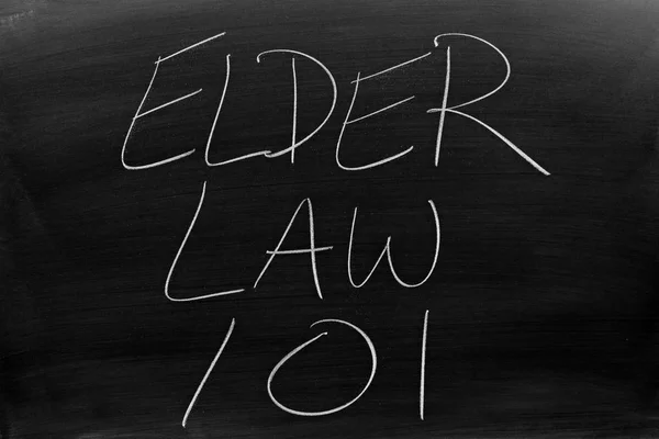 Bir kara tahta üzerinde büyük hukuk 101