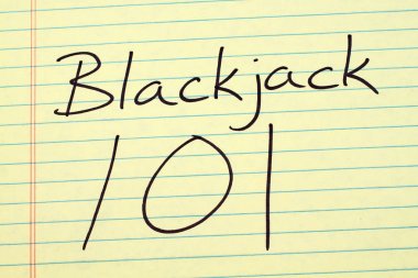 Blackjack sarı bloknot 101