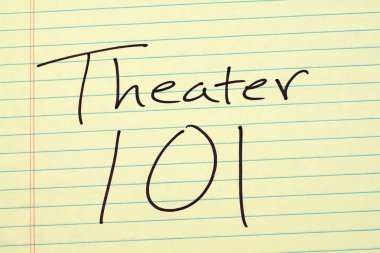 Theater sarı bloknot 101