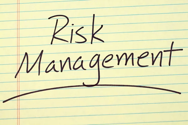 Risk Management On A Yellow Legal Pad