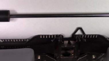 A close up video of the words 
