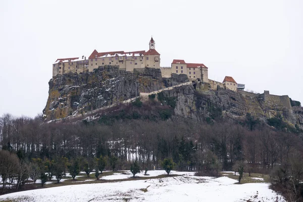 Castello Riegersburg Nel Sud Dell Austria Visto Dal Fronte Una — Foto Stock