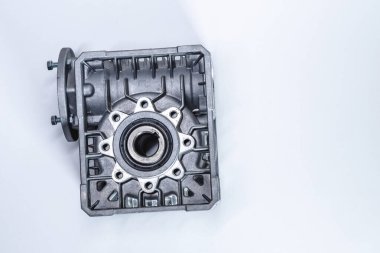 Solucan motoru, elektrik motorları ve şişeleme hatları için ekipman, fabrikalar için endüstriyel ekipman gıda endüstrisi.