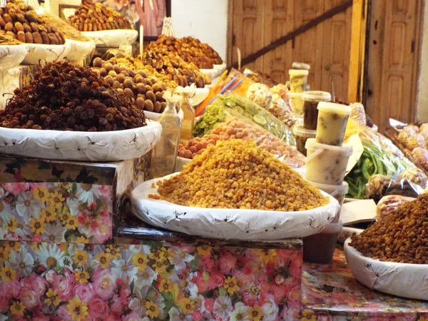 Mercado en la vieja medina — Foto de Stock