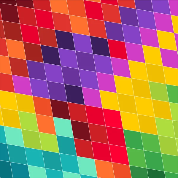 Abstraktes Dreieck mehrfarbiger Hintergrund — Stockvektor
