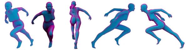 Ilustración en 3D de la anatomía humana —  Fotos de Stock