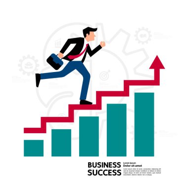 İş yaratıcı fikir büyük vektör illüstrasyonunu ayarladı.