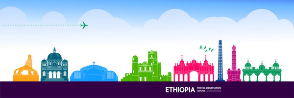 Большая векторная иллюстрация в Эфиопии
. 