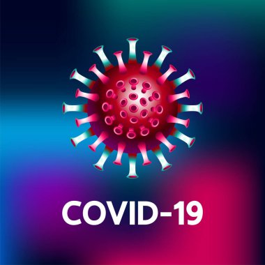 Covid-19 Coronavirus konsept vektör çizimi tasarımı