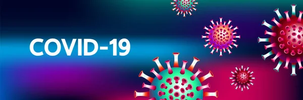 Covid-19 Coronavirus konsept vektör çizimi tasarımı