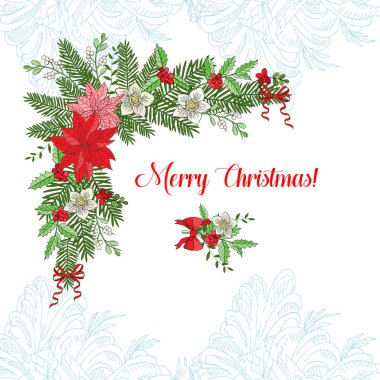 arka plan christmas dekorasyon ile