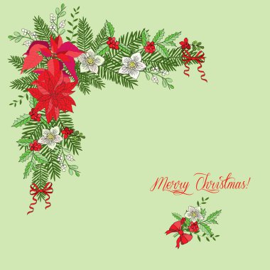 arka plan christmas dekorasyon ile