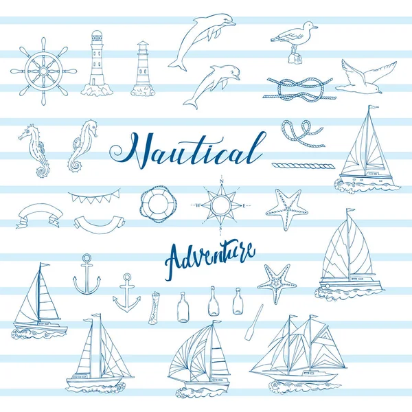 Gemi ile deniz arka plan