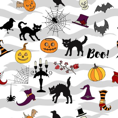 Cadılar Bayramı kusursuz desen