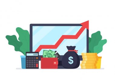 Analiz web analytics ve iş geliştirme istatistikleri. 