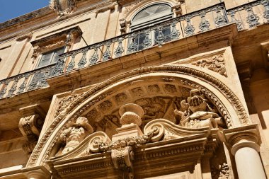 Malta 'daki Eski Mdina Kasabası